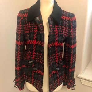 NWOT DKNY tweed jacket SZ: M